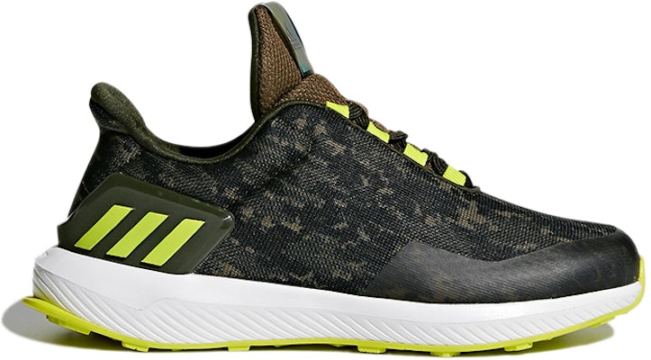 (Youth) adidas RapidaRun Uncaged Wide Sneakers 'Olive Green Yellow' CP9844 Order (Youth) adidas RapidaRun Uncaged Wide Sneakers 'Olive Green Yellow' CP9844