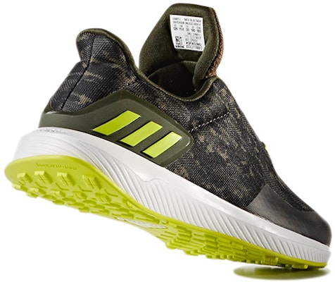 (Youth) adidas RapidaRun Uncaged Wide Sneakers 'Olive Green Yellow' CP9844 Shop (Youth) adidas RapidaRun Uncaged Wide Sneakers 'Olive Green Yellow' CP9844