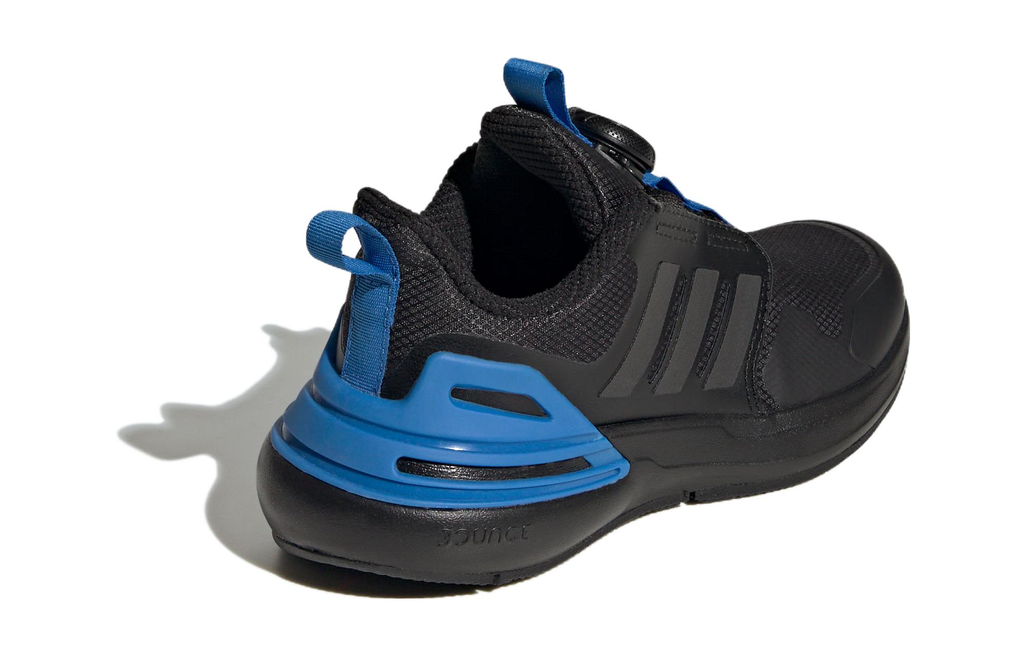 Details for 兒童 adidas Rapidasport BOA 舒適 防滑耐磨 兒童休閒鞋 黑藍色