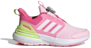 兒童 adidas Rapidasport BOA 減震耐磨 低筒 兒童跑步鞋 粉黃色 Order 兒童 adidas Rapidasport BOA 減震耐磨 低筒 兒童跑步鞋 粉黃色