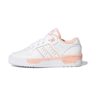 (Youth) adidas Rivalry Low J 'White Glow Pink'