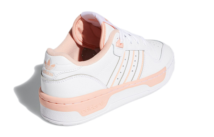 (Youth) adidas Rivalry Low J 'White Glow Pink' 圖 4