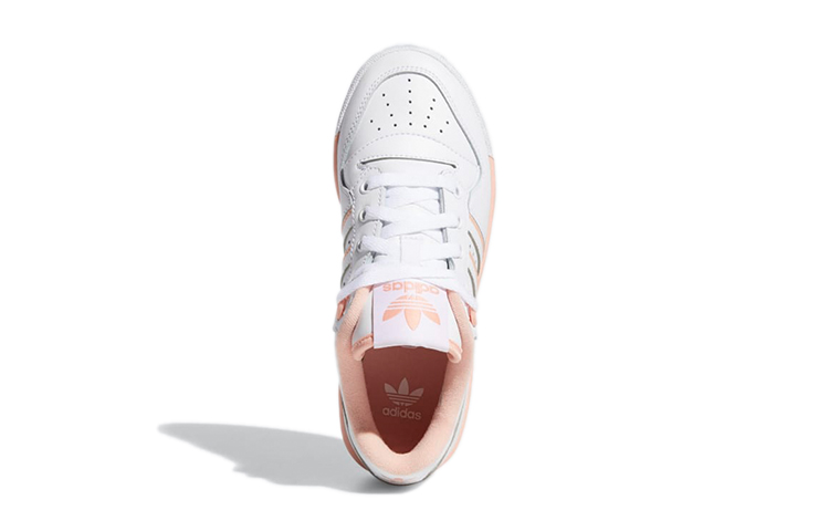 (Youth) adidas Rivalry Low J 'White Glow Pink' 圖 5