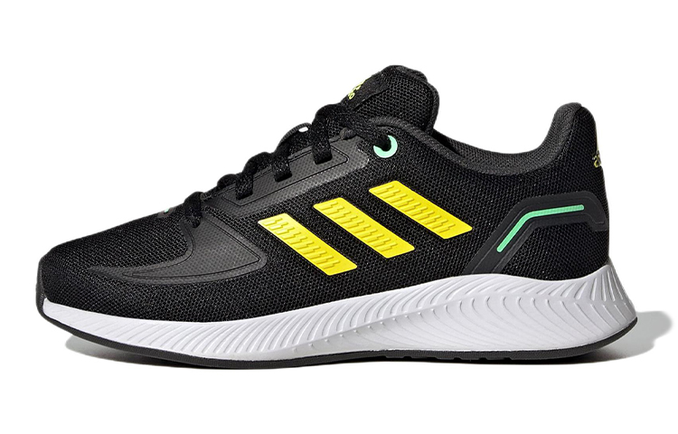 (Youth) adidas Runfalcon 2.0 Big Kid 'Black Beam Yellow' HR1408