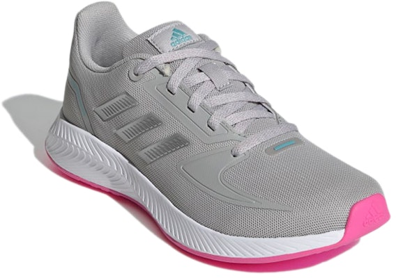 (JR) adidas Runfalcon 2.0 J 'Gris Rosa Chillón' GZ7417 Lookbook (JR) adidas Runfalcon 2.0 J 'Gris Rosa Chillón' GZ7417