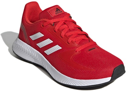 (JR) adidas Runfalcon 2.0 J 'Merah Menyala' GZ7416 Lookbook (JR) adidas Runfalcon 2.0 J 'Merah Menyala' GZ7416
