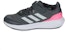 (JR) adidas Runfalcon 3.0 Tali Elastik Atas Hitam Putih Merah Jambu HP5873