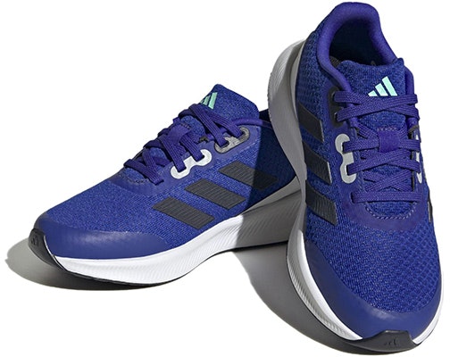 (JR) adidas Runfalcon 3.0 J 'Biru Lucid Putih' HP5840 Lookbook (JR) adidas Runfalcon 3.0 J 'Biru Lucid Putih' HP5840