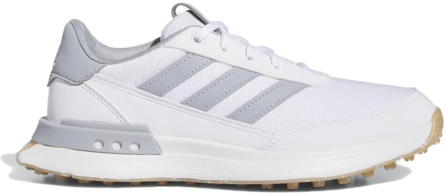(Youth) adidas S2G Spikeless 24 Golf J 'White Halo Silver' IF0314 Order (Youth) adidas S2G Spikeless 24 Golf J 'White Halo Silver' IF0314
