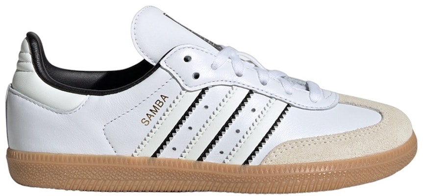 (Youth) adidas Samba OG C 'Double White Black Gum' IH5649 Buy (Youth) adidas Samba OG C 'Double White Black Gum' IH5649