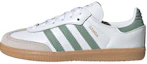 Buy (Youth) adidas Samba OG C 'White Silver Green' JP5483