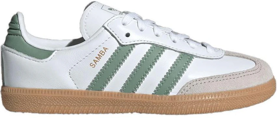 (Youth) adidas Samba OG C 'White Silver Green' JP5483 Order (Youth) adidas Samba OG C 'White Silver Green' JP5483