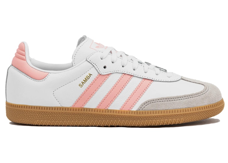 (Youth) adidas Samba OG J 'White Semi Pink Spark' JP5480