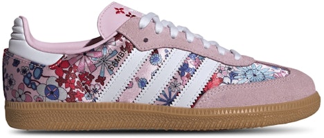 (Youth) adidas Samba OG Liberty London Clear Pink Floral JQ2008 (Youth) adidas Samba OG Liberty London Clear Pink Floral JQ2008