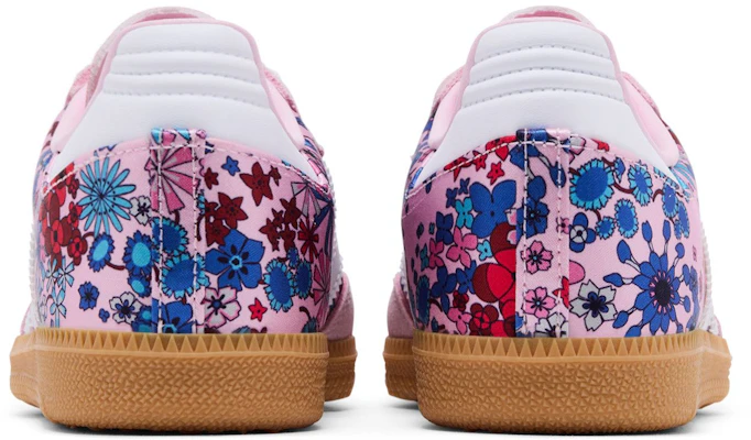 (JR) adidas Samba OG Liberty London Rosa Klar Blumenmuster JQ2008 Details for (JR) adidas Samba OG Liberty London Rosa Klar Blumenmuster JQ2008