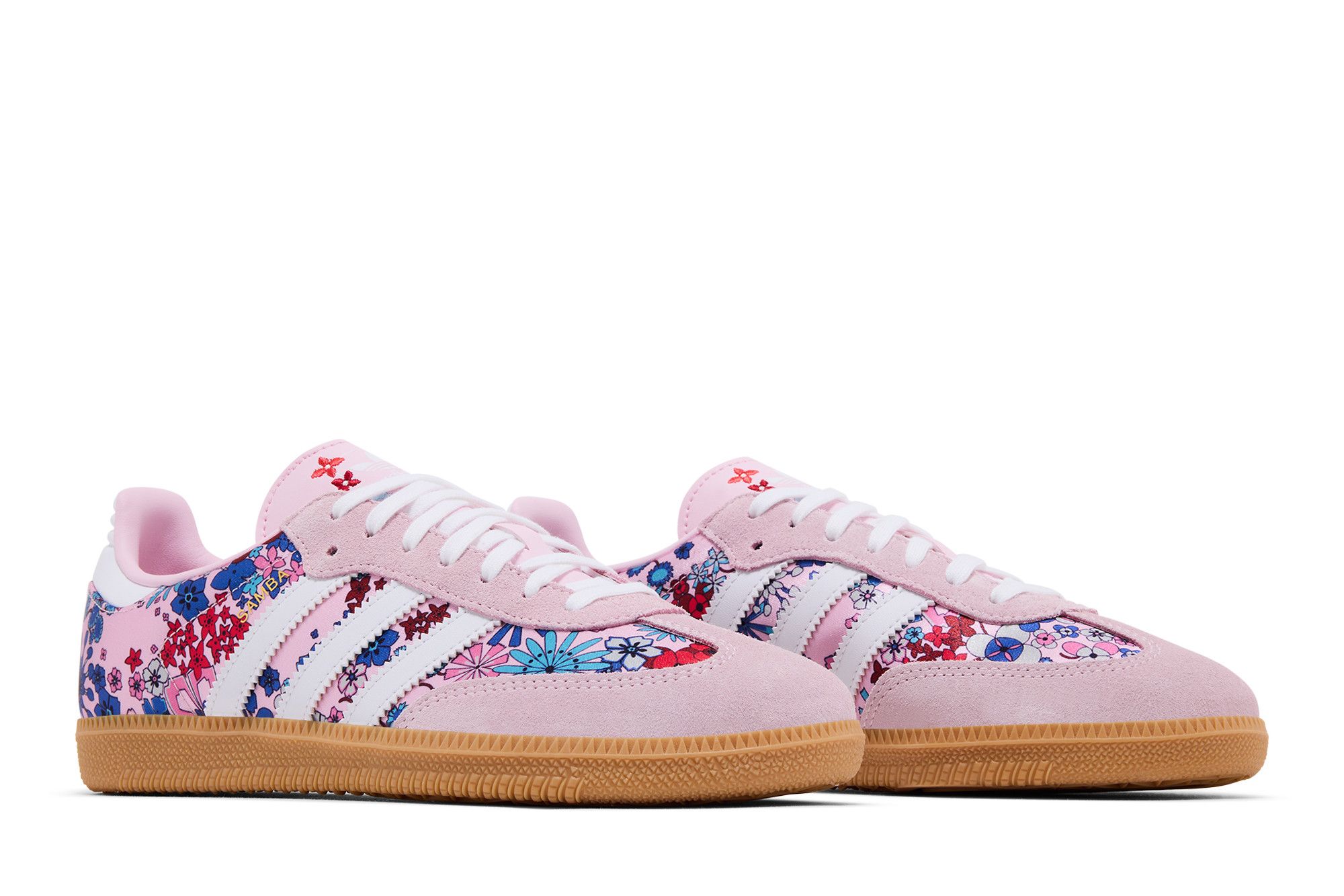 Cheap (JR) adidas Samba OG Liberty London Rosa Klar Blumenmuster JQ2008