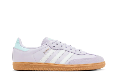 (Youth) adidas Samba OG J 'Silver Dawn Aqua'