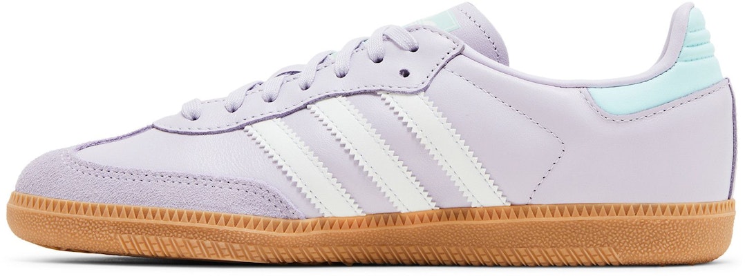 (Youth) adidas Samba OG J 'Silver Dawn Aqua' IH2872 Lookbook (Youth) adidas Samba OG J 'Silver Dawn Aqua' IH2872