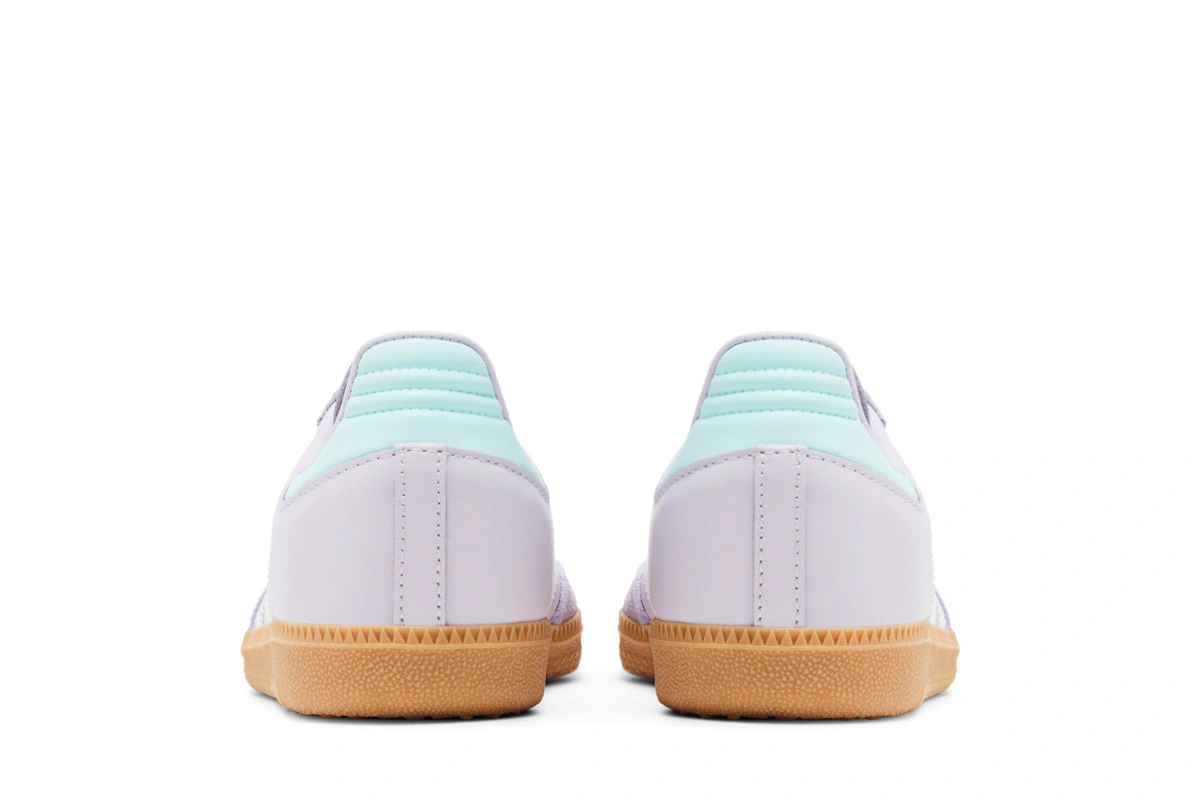 (Youth) adidas Samba OG J 'Silver Dawn Aqua'