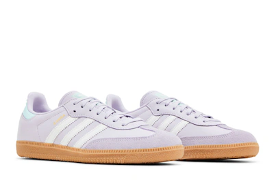 (Youth) adidas Samba OG J 'Silver Dawn Aqua'