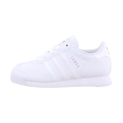 (Youth) adidas Samoa C 'White Silver Metallic'