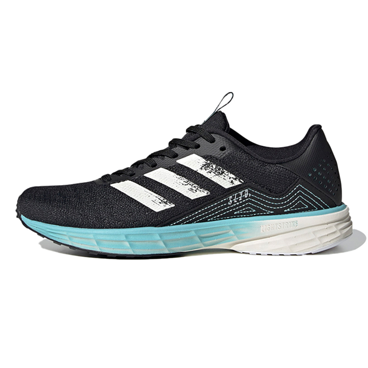 (Youth) adidas SL20 Primeblue J 'Black White Blue' FU6950