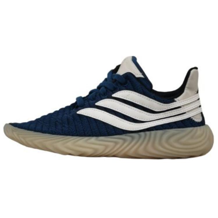 (Youth) adidas SOBAKOV Blue Low-Top Casual Running Shoes Comfortable & Durable CG6767
