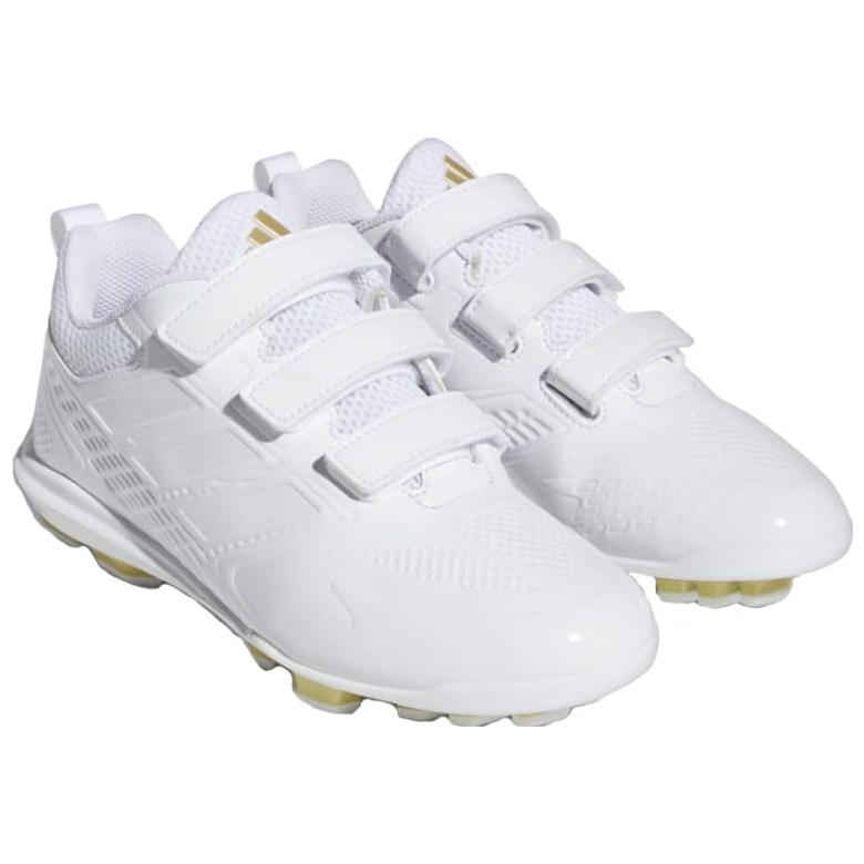 Shop 兒童 adidas Stabile 5 百搭潮流 輕鬆舒適 防滑耐磨減震 兒童訓練鞋 白色