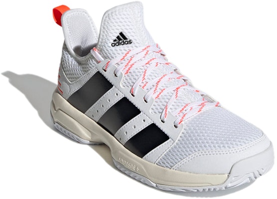 (JR) adidas Stabil 'Blanco Negro Rojo Solar' FZ4655 Lookbook (JR) adidas Stabil 'Blanco Negro Rojo Solar' FZ4655