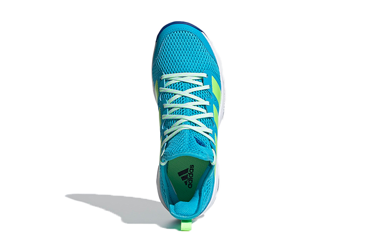 Purchase 兒童 adidas Stabil 室內運動鞋 藍綠
