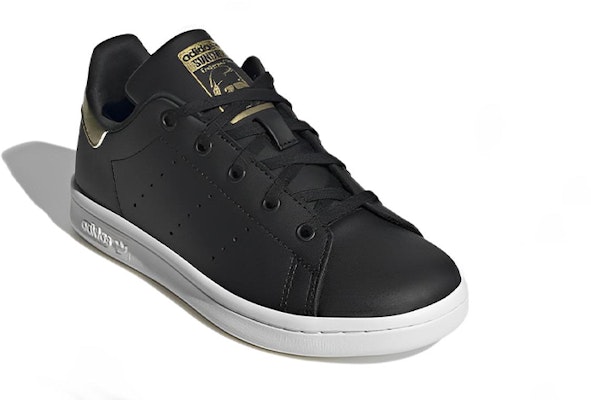 (JR) 阿迪达斯 Stan Smith '黑金' GY4262 Lookbook (JR) 阿迪达斯 Stan Smith '黑金' GY4262