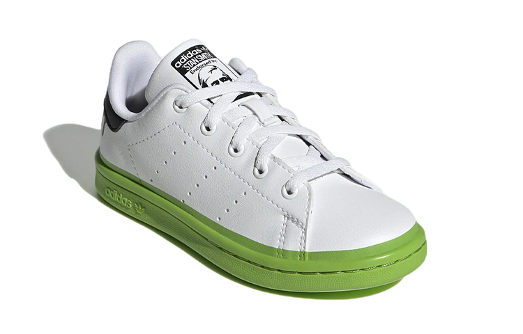 Lookbook （青少年）adidas Stan Smith 'Paint Drip - 純白綠色' GZ3967