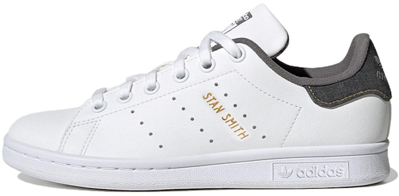 (JR) adidas Stan Smith Putih Awan Kelabu Karbon H03445 Buy (JR) adidas Stan Smith Putih Awan Kelabu Karbon H03445