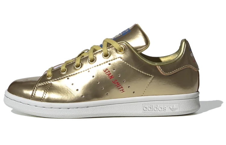 Buy (JR) スタンスミスJ ゴールドメタリック FW8063