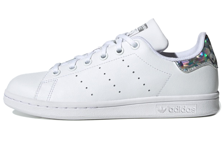 (Youth) adidas Stan Smith J 'Iridescent Heel' EE8483