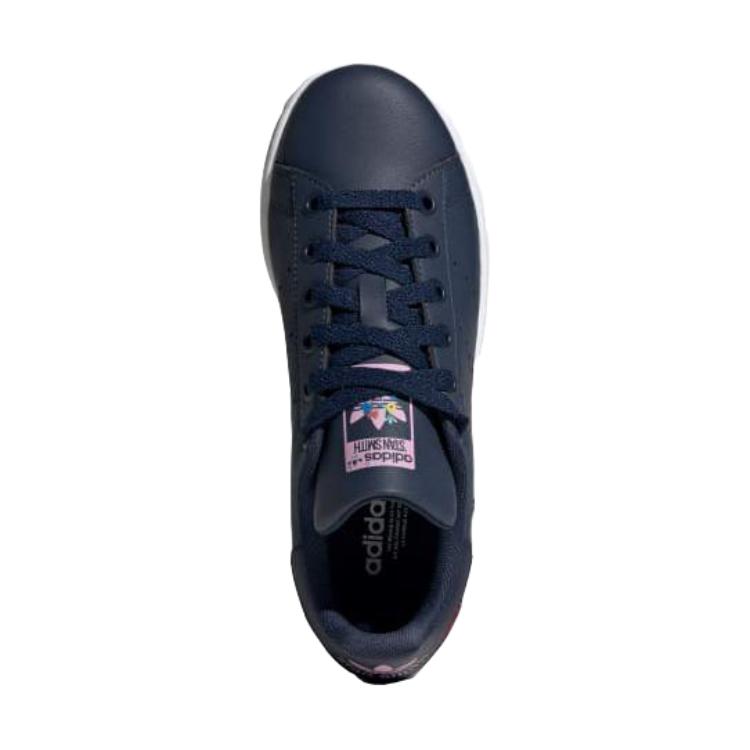 Shop (JR) adidas Stan Smith J ''Night Indigo Floral'' Blumendesign IE8209