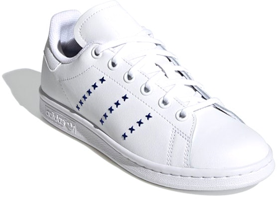 (Youth) adidas Stan Smith J 'Valentine's Day - Blue X' EG6496 Lookbook (Youth) adidas Stan Smith J 'Valentine's Day - Blue X' EG6496