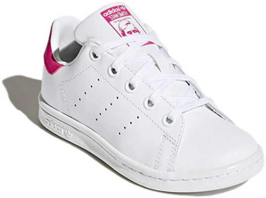 (JR) adidas Stan Smith J 'Putih Merah Muda Tegar' BA8377 Lookbook (JR) adidas Stan Smith J 'Putih Merah Muda Tegar' BA8377