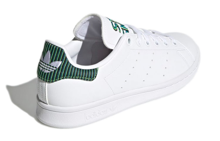 Shop (JR) adidas Stan Smith J ''Weiß Grün Bestickt'' GZ7366