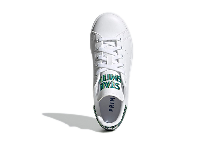Purchase (JR) adidas Stan Smith J ''Weiß Grün Bestickt'' GZ7366