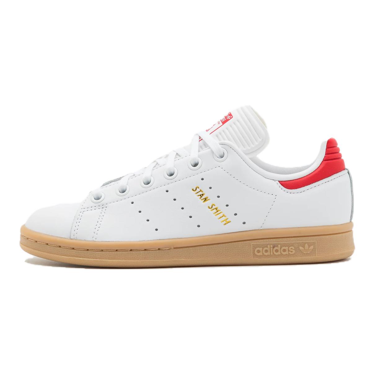 (Youth) adidas Stan Smith J 'White Scarlet Gum'