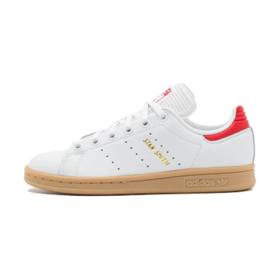 (Youth) adidas Stan Smith J 'White Scarlet Gum'