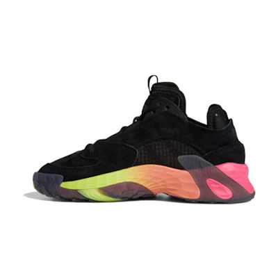 (Youth) adidas Streetball J 'Black Yellow Pink'