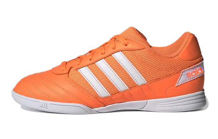 (Youth) adidas Super Sala J Wear-resistant Non-Slip Orange G55912