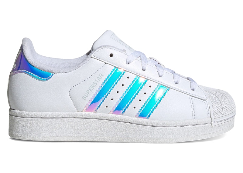 (Youth) adidas Superstar 2 J 'Cloud White Supplier Colour Halo Blue' JQ2803