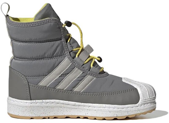 (Youth) adidas Superstar 360 Boots J 'Grey Impact Yellow Gum' GW4715 Order (Youth) adidas Superstar 360 Boots J 'Grey Impact Yellow Gum' GW4715