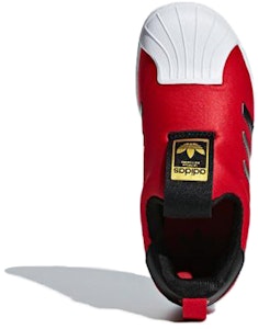 中童 adidas originals Superstar 360 低筒 運動鞋 紅黑白 Purchase 中童 adidas originals Superstar 360 低筒 運動鞋 紅黑白