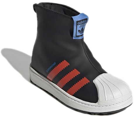 (Youth) adidas Superstar 360 Rain Boot J 'Black Bright Red' S23967 Lookbook (Youth) adidas Superstar 360 Rain Boot J 'Black Bright Red' S23967