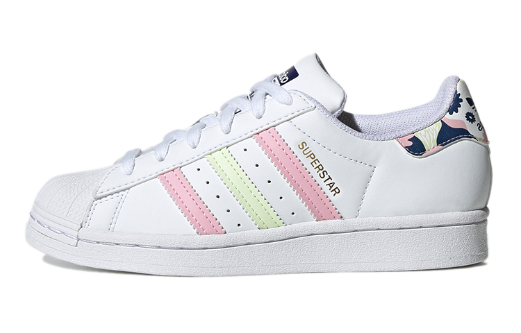 (Youth) adidas Superstar 'White Floral' GY3330
