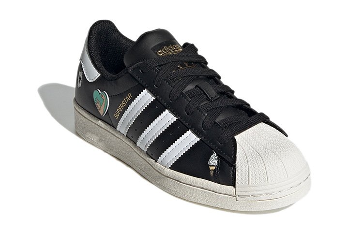 (Youth) adidas Superstar Big Kid 'Empowering Graphics - Black' 圖 3